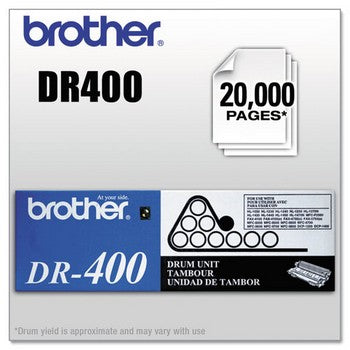 Brother DR-400 Black, Standard Yield Drum