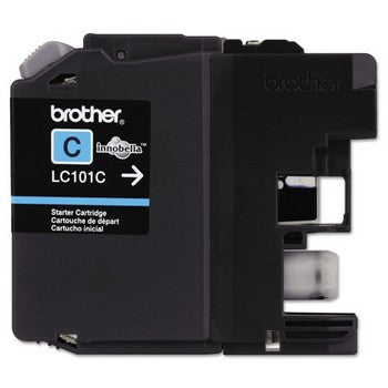 Brother LC101C Cyan, Standard Yield Ink Cartridge, Brother LC101C