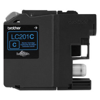 Brother LC-201C Cyan, Standard Yield Ink Cartridge, Brother LC201C