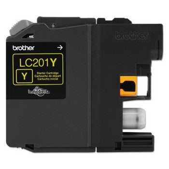 Brother LC-201Y Yellow, Standard Yield Ink Cartridge, Brother LC201Y