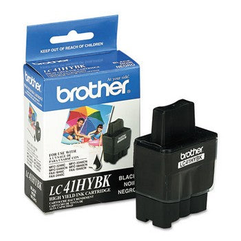 Brother LC-41HYBK Black, High Yield Ink Cartridge