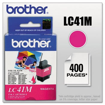 Brother LC-41M Magenta Ink Cartridge