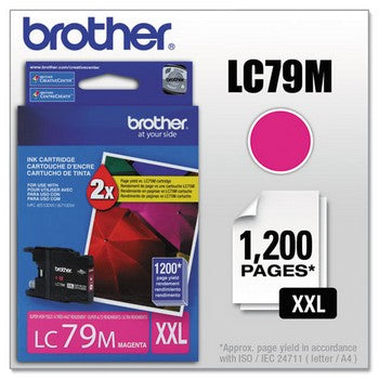 Brother LC-79M Magenta, Extra High Yield Ink Cartridge