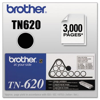 OEM/Original Brother TN-620 Toner Cartridge - Standard Yield, Black