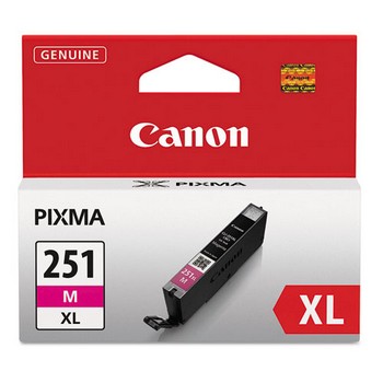 Canon CLI-251XL Magenta, High Yield Ink Cartridge, Canon 6450B001