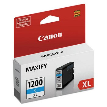Canon PGI-1200XL Cyan, High Yield Ink Cartridge, Canon 9196B001