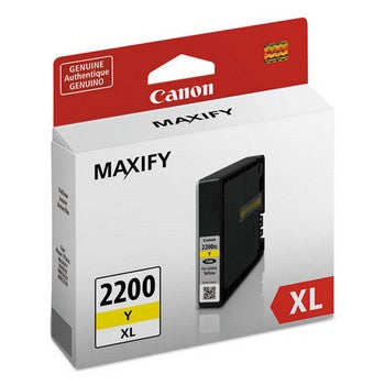 Canon PGI-2200XL Yellow, High Yield Ink Cartridge, Canon 9270B001