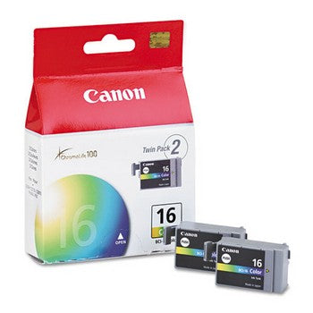 Canon BCI-16 Color, Twin Pack Ink Tank