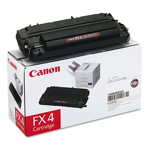 Genuine/Original Canon FX-4 Toner Cartridge - Black | Databazaar