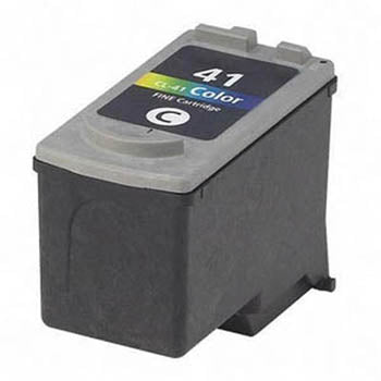 Generic Brand (Canon CL-41) Remanufactured Tri-Color, Standard Yield Ink Cartridge, Generic 0617B002