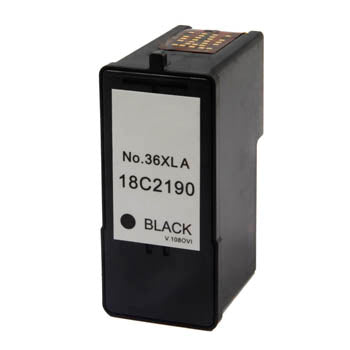 Generic Brand (Lexmark 36XLA) Remanufactured Black, High Yield Ink Cartridge, Generic 18C2190
