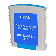 Generic Brand (HP 11) Remanufactured Cyan (Made In USA) Ink Cartridge