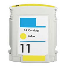 Generic Brand (HP 11) Remanufactured Yellow (Made In USA) Ink Cartridge