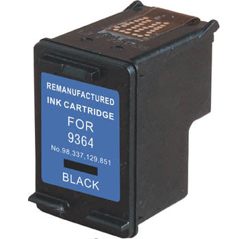 Remanufactured/Compatible HP 98 Black Ink Cartridge - Databazaar.com