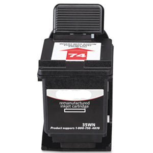 Generic/Remanufactured HP 74 Ink Cartridge, Black | Databazaar