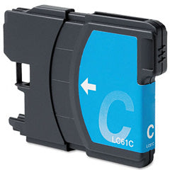 Compatible Brother LC-61C Cyan Ink Cartridge