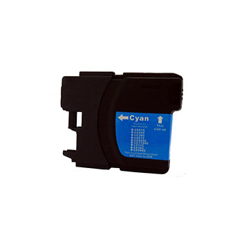 Generic Brand (Brother LC65C) Remanufactured Cyan, High Yield Ink Cartridge, Generic LC65C