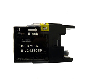 Generic Brand (Brother LC79BK) Remanufactured Black, Extra High Yield Ink Cartridge, Generic LC79BK