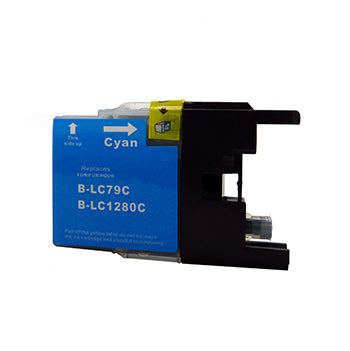 Generic Brand (Brother LC79C) Remanufactured Cyan, Extra High Yield Ink Cartridge, Generic LC79C