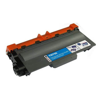 Compatible Brother TN750 Black, High Yield (Made In USA) Toner Cartridge, Brother TN750
