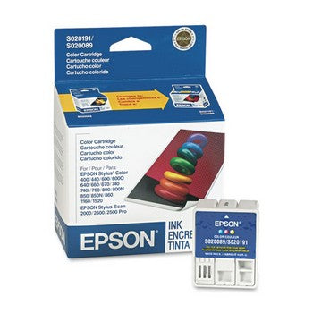 Epson S191089 Color, 3-color ink Ink Cartridge