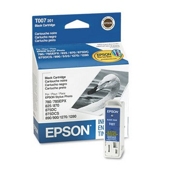 Epson T007 Black Ink Cartridge, Epson T007201