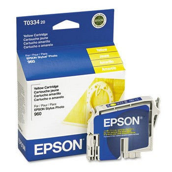 Epson T0334 Yellow Ink Cartridge, Epson T033420