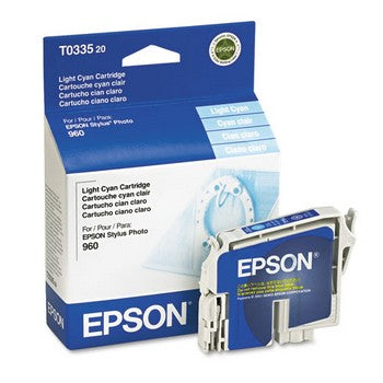 Epson T0335 Light Cyan Ink Cartridge, Epson T033520