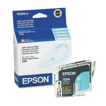 Epson T0345 Light Cyan Ink Cartridge, Epson T034520