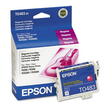 Epson T0483 Magenta Ink Cartridge, Epson T048320