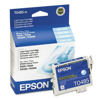 Epson T0485 Light Cyan Ink Cartridge, Epson T048520