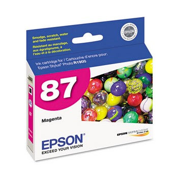 Epson 87 Magenta Ink Cartridge, Epson T087320