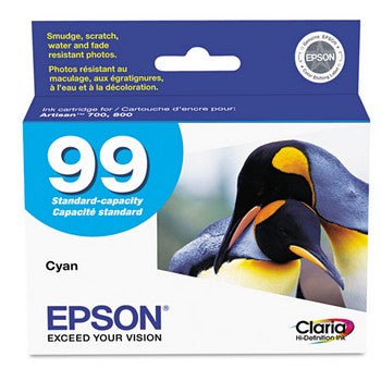 Epson 99 Cyan Ink Cartridge, Epson T099220