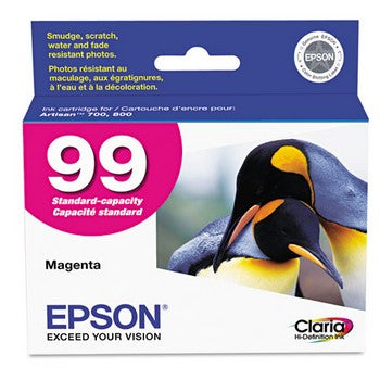 Epson 99 Magenta Ink Cartridge, Epson T099320