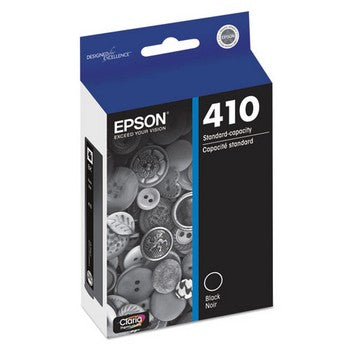 Epson T410 Black, Standard Yield Ink Cartridge, Epson T410020
