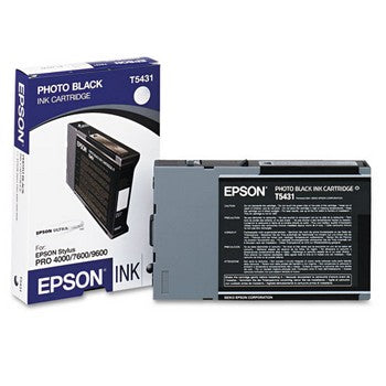 Epson T5431 Black Ink Cartridge, Epson T543100