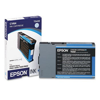 Epson T5432 Cyan Ink Cartridge, Epson T543200