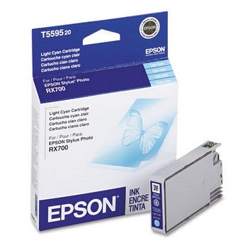 Epson T5595 Light Cyan Ink Cartridge, Epson T559520