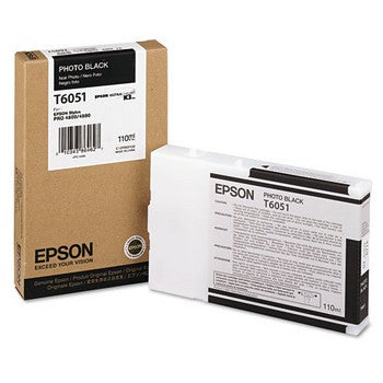 Epson T605 Black Ink Cartridge, Epson T605100