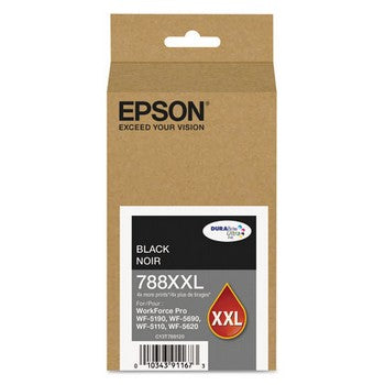 Epson 788 XXL Black, Standard Yield Ink Cartridge, Epson T788XXL120