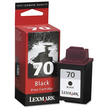 Lexmark 70 Black Ink Cartridge, Lexmark 12A1970