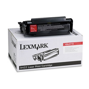 Lexmark 12A3715 Black, High Capacity Toner Cartridge