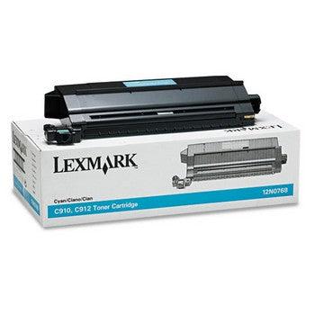 Lexmark 12N0768 Cyan Toner Cartridge