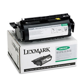 Lexmark 1382929 Black, High Capacity Toner Cartridge