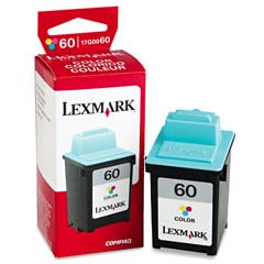 Lexmark 60 Color Ink Cartridge, Lexmark 17G0060