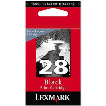 Lexmark 28 Black Ink Cartridge, Lexmark 18C1428