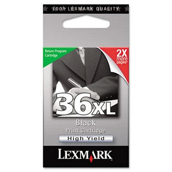 Lexmark 36XL Black, High Yield Ink Cartridge, Lexmark 18C2170