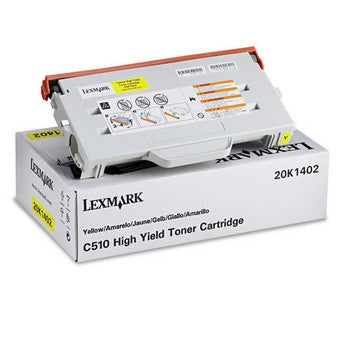 Lexmark 20K1402 Yellow, High Yield Toner Cartridge