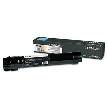 Lexmark C950X2KG Black, High Yield Toner Cartridge