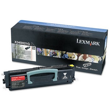 Lexmark X340H21G Black, Extra High Yield Toner Cartridge